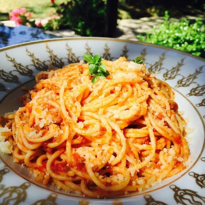 Klassískt Spaghetti Bolognese