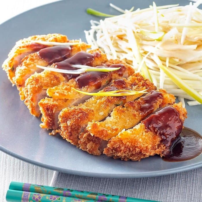 Tonkatsu svínakótilettur
